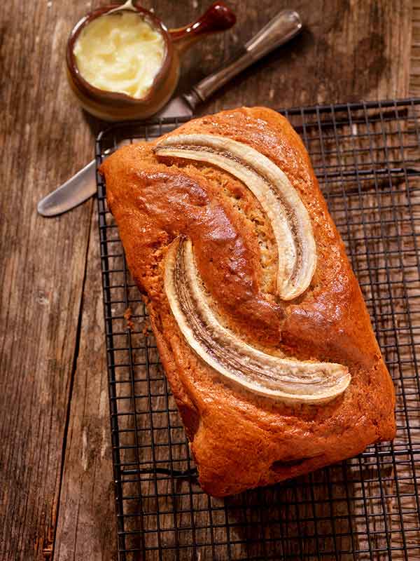 Banana Bread with Maple Butter Recipe