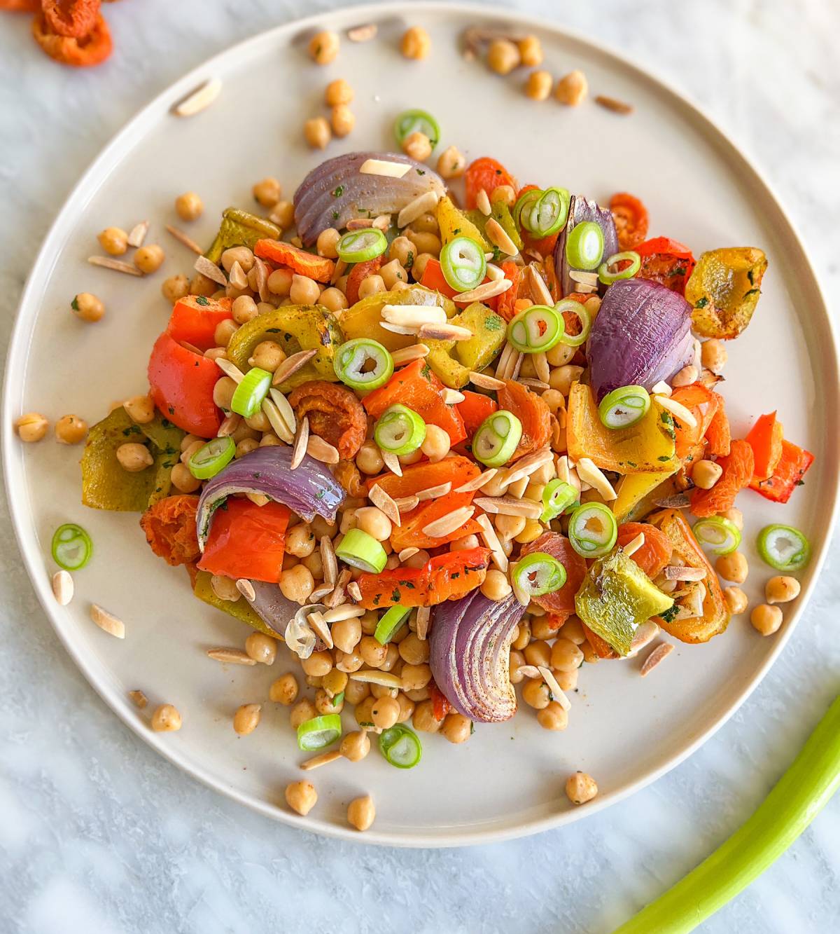 Warm Chickpea Salad Recipe