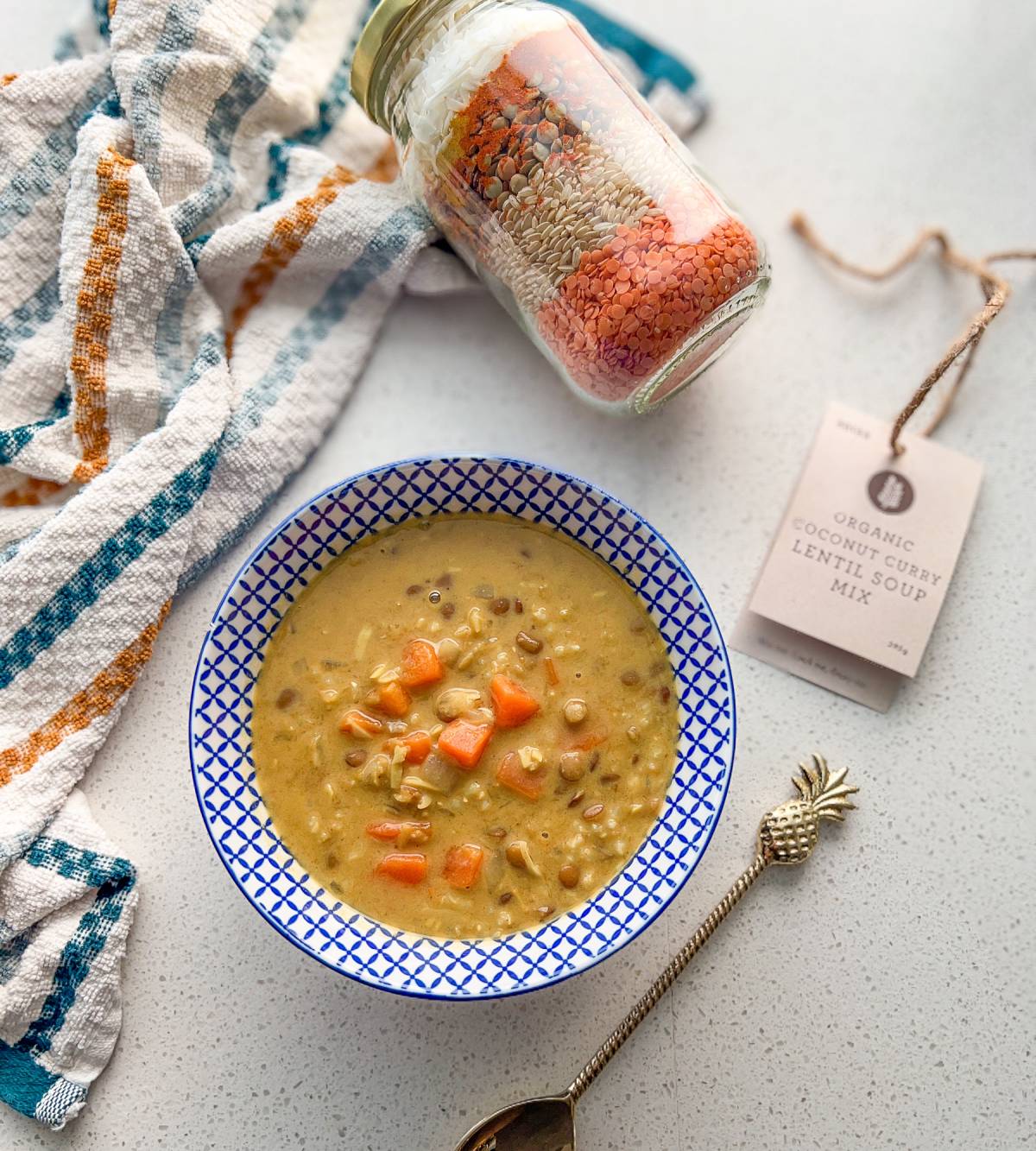 Coconut Curry Lentil Soup Recipe